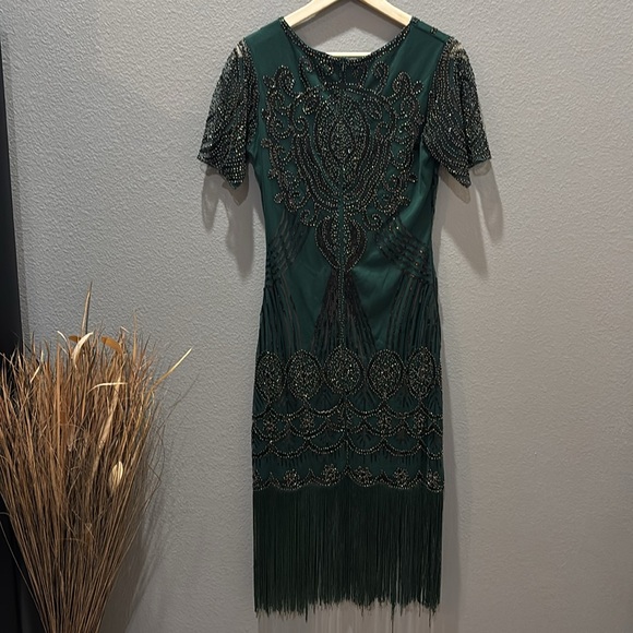 Beautiful Roaring 20’s Flapper Gown - Picture 7 of 8